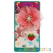 Аксессуары д/девочек ЭНЧЕНТИМАЛС 3 заколки с украшен. на карт. в пак. МИЛАЯ ЛЕДИ уп-12шт в кор.100уп | фото №0