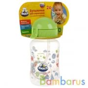 Бутылочка с трубочкой, 270 мл. Умка
 в кор.6шт | фото №0