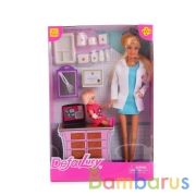 Набор из 2-х кукол (кукла-доктор и ребенок) с аксесс., в ассорт. в кор. в кор.24наб | фото №0