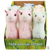 Игрушка мягкая "лама", 18см, без чипа, в дисплее Мульти-Пульти уп-9шт в кор.8уп | фото №0