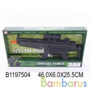 Оружие звуковое автомат на бат. свет+звук+вибр 0308C в кор. в кор.36шт | фото №0