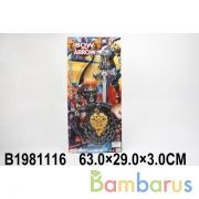 Набор оружия (щит+меч+аксесс.) на карт. в кор.2*36шт | фото №0