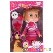 КУКЛА "КАРАПУЗ" МАША И МЕДВЕДЬ. МАША 15СМ, ОЗВУЧ., В СВИТЕРЕ, С АКСЕСС. В РУСС. КОР. в кор.30шт | фото №0