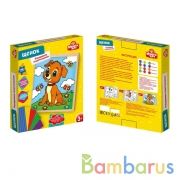 Набор для детского тв-ва, раскраска пластилином щенок МУЛЬТИ АРТ в кор.10шт | фото №0