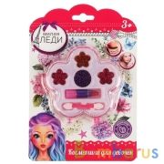 Косметика ДЛЯ ДЕВОЧЕК тени для век, помада, блистер МИЛАЯ ЛЕДИ в кор.2*180шт | фото №0