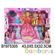 Кукла 29см с набором одежды, в ассорт. HBB46 в кор. в кор.2*16шт | фото №0