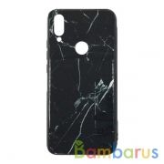 Чехол бампер Glass Case для Xiaomi Redmi 7 (Black) | фото №0