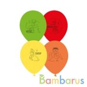 ШАРИК НАДУВНОЙ 12" С РИСУНКОМ ЛЕДИ БАГ УП-25ШТ | фото №0