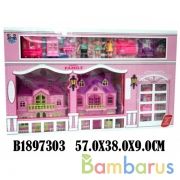 Дом для кукол, с фигурками и аксесс. 221 в кор. в кор.18шт | фото №0