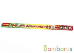 СуперСалют СС1005  Бенгальские огни (3 шт-красный, желтый, зеленый)-400мм | фото №0