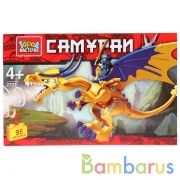 КОНСТРУКТОР "ГОРОД МАСТЕРОВ" САМУРАЙ НА ДРАКОНЕ, 95 дет. В РУСС. КОР. в кор.50шт | фото №0