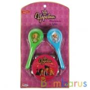 Бубен и маракасы Царевны на блистере ИГРАЕМ ВМЕСТЕ в кор.48шт | фото №0