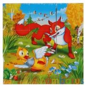 Набор из 9-и кубиков русские сказки  пленка ИГРАЕМ ВМЕСТЕ в кор.30наб | фото №0