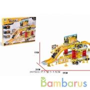 Парковка с машинами и аксесс. CY280-3 в кор. в кор.2*24шт | фото №0