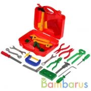 Набор строит. инструментов, ХОТ ВИЛС в чемодане (русс. уп.) Играем вместе в кор.2*30шт | фото №0