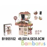 Набор игровой кухня на бат. свет+звук, с аксесс., в ассорт. 889-188 в кор. в кор.12шт | фото №0
