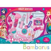Набор доктора ФЕЕРИНКИ свет-звук, в кор. ИГРАЕМ ВМЕСТЕ в кор.2*12шт | фото №0