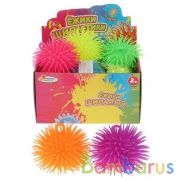 Игрушка ёжик 5', со светом, 6 цветов в пак. в дисплее ТМ "ИГРАЕМ ВМЕСТЕ" уп-12шт в кор.12уп | фото №0