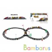 Железная дорога на бат. со светом 2947A в кор. в кор.2*12шт | фото №0