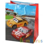 Играем Вместе. Машинки. Пакет подарочный, 33х46х20см, бумажный, глянцевый в пак. уп-12шт в кор.6уп | фото №0