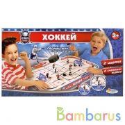 Настольная игра "хоккей" в русс. кор. 75*42*9см Играем вместе в кор.6шт | фото №0