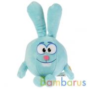 Игрушка мягкая Смешарики, Крош 10см, русс. чип, Мульти-пульти в пак. в кор.24шт | фото №0