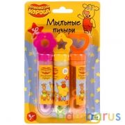 Мыльные пузыри "Оранжевая корова" Союзмультфильм в колбе 3*30мл, блистер ИГРАЕМ ВМЕСТЕ в кор.2*72шт | фото №0