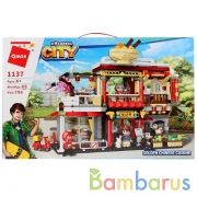 Конструктор пласт. торговый центр, с фигурками, 796дет. в кор. в кор.6шт | фото №0