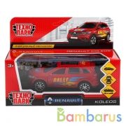 Машина металл RENAULT KOLEOS СПОРТ, длина 12см, открыв. двери, инерц. Технопарк в русс. кор.2*36шт | фото №0
