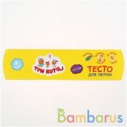 Тесто для лепки Три Кота 4 цв. по 60 г (неоновые цвета), рф МУЛЬТИ АРТ в кор.18шт | фото №0