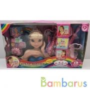 Кукла-манекен 18 см, с 18 аксессуарами для волос, в кор. КАРАПУЗ в кор.12шт | фото №0