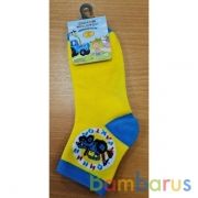 Носки детские Синий ТРАКТОР для мальчика р-р 12 в кор.60пар | фото №0