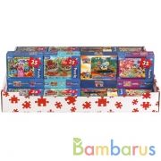 Микс. Пазлы классические в коробке. Пазл 35 деталей. Умные игры в уп.32шт в кор.8уп | фото №0