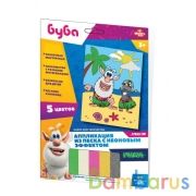 Набор д/детского тв-ва БУБА аппл-ция из песка, фреска неоновая,17*23 см МУЛЬТИ АРТ в кор.48шт | фото №0