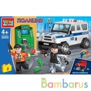 Конструктор uaz hunter: ограбление банкомата, 95 дет. (легко собрать) Город мастеров в кор.36шт | фото №0
