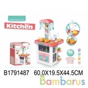 Набор игровой кухня на бат. с аксесс., в ассорт. 889-59 в кор. в кор.6шт | фото №0