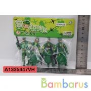 Набор солдатиков с аксесс. в пак. в кор.2*432шт | фото №0
