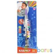 МУЗ ИНСТ. КЛАРНЕТ ТМ "ИГРАЕМ ВМЕСТЕ" НА БЛИСТЕРЕ (РУСС. УП.) в кор.2*30шт | фото №0