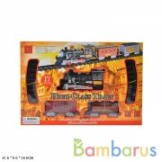 Железная дорога на бат. свет+звук HB0826-6 в кор. в кор.2*24шт | фото №0