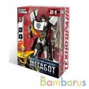 Робот трансформирующийся свет-звук, кор.18*21,8*8см ТЕХНОДРАЙВ в кор.2*36шт | фото №0