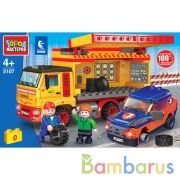 KAMAZ конструктор камаз: техпомощь, 184 дет. Город мастеров в кор.2*18шт | фото №0