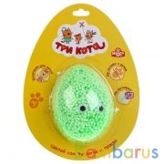 Три кота Шариковый пластилин Мультиарт, полуяйцо, 4,5 г, на блистере (русс. уп.) в кор.4*24шт | фото №0