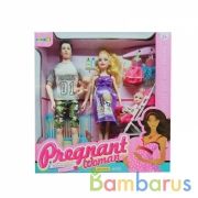 Кукла беременная с аксесс., в ассорт. 6008 в кор. в кор.2*18шт | фото №0