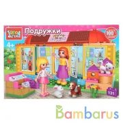 Конструктор "Город мастеров" зоомагазин, 131дет. в русс. кор. в кор.2*18шт | фото №0