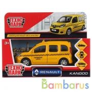 ТМ Технопарк. Машина металл "RENAULT KANGOO ТАКСИ" 12см, открыв. двери, инерц. в кор. в кор.2*36шт | фото №0