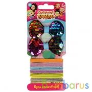 Акс-ры д/девочек СКАЗОЧНЫЙ ПАТРУЛЬ набор д/волос (заколки+резинки) МИЛАЯ ЛЕДИ уп-10шт в кор.75уп | фото №0