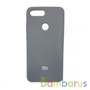 Силиконовый чехол Silky and Soft-Touch Xiaomi Mi8 Lite (Black) (18) | фото №0