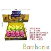 Игрушка заводная в ассорт. в дисплее уп-12шт в кор.2*18уп | фото №0