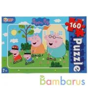 Свинка Пеппа. Пазлы классические в коробке. Пазл 160 деталей. Умные игры в кор.12шт | фото №0