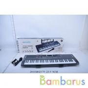 Электроорган  (220v/на бат.) со светом, с микрофоном BD-602 в кор. в кор.10шт | фото №0